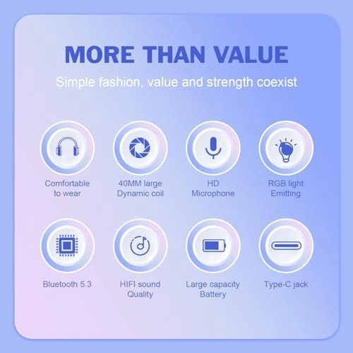 Bluetooth Cat Ear Headphones Wireless Headphone