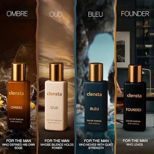 Bleu - Eau de Parfum 20ml + Founder + Ombre + Oud