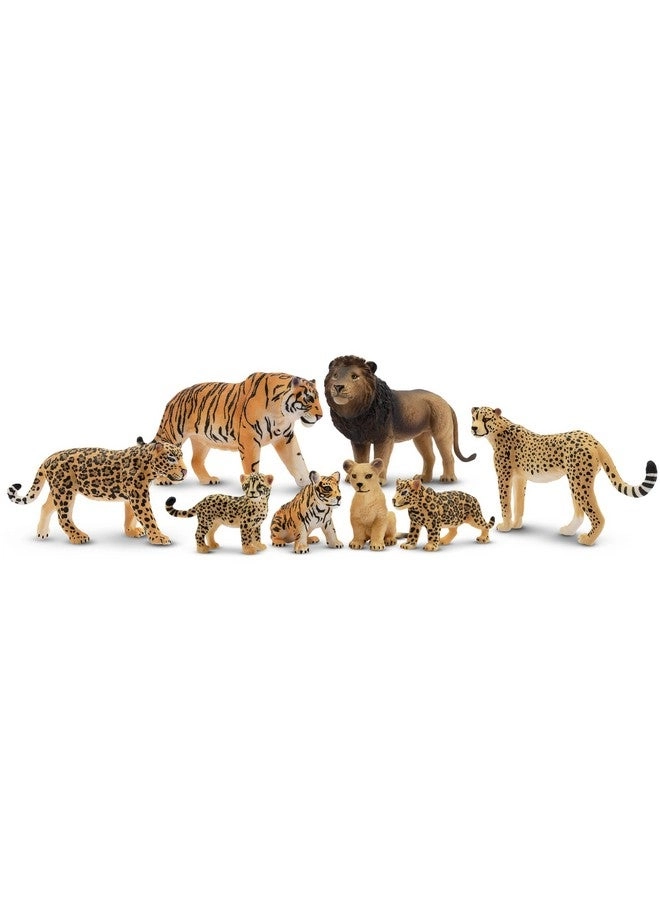 Jungle Animals Figures 8 pcs