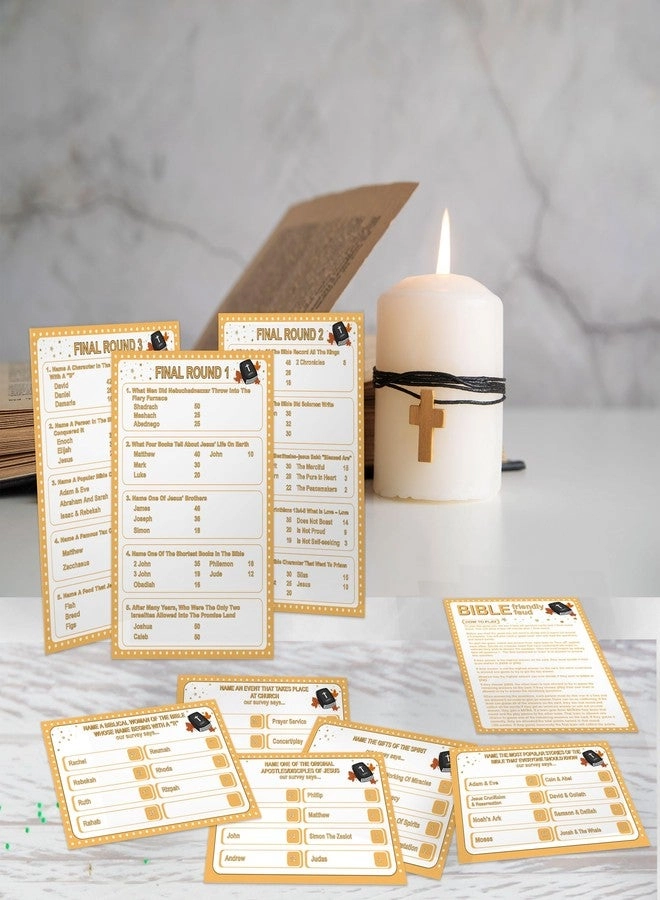 Bible Family Feud - Card Game Bible Trivia