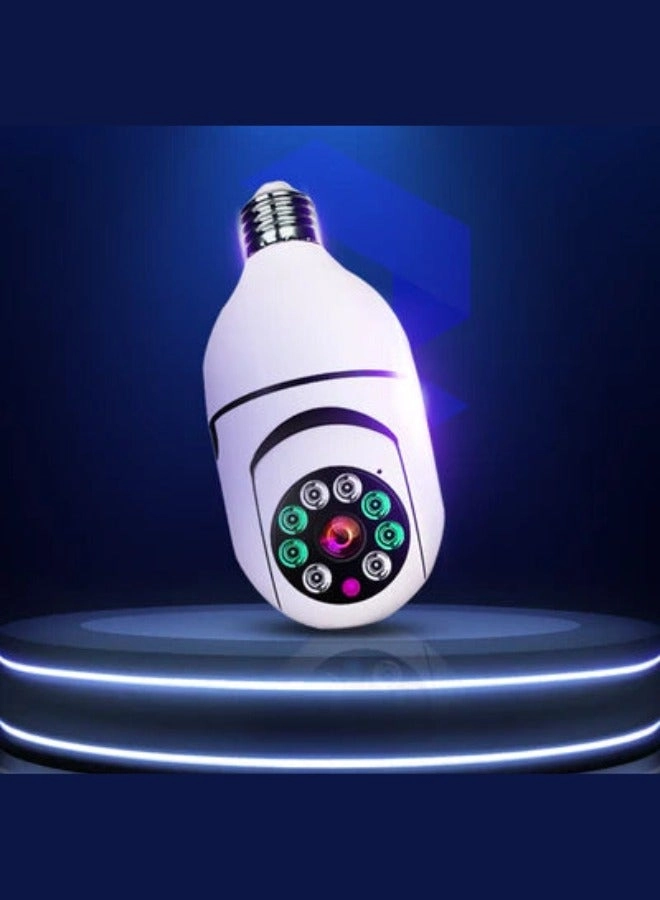 360 Degree Wireless WIFI Light Bulb Security Camera