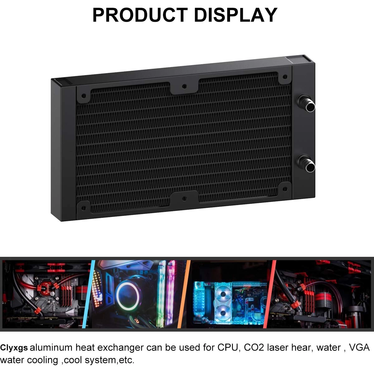 Water Cooling Radiator - 240mm 12 Pipe