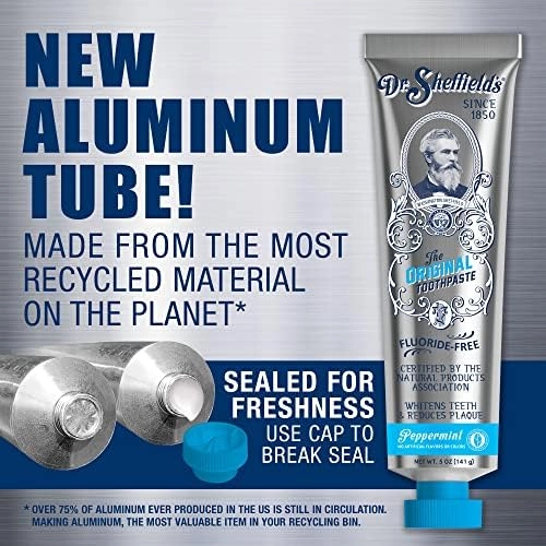 Certified Natural Peppermint Toothpaste