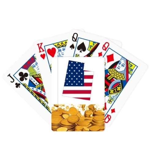 Utah The United States Of America Map Playing Card - Bridge Size 52 Playing Cards 2 Jokers