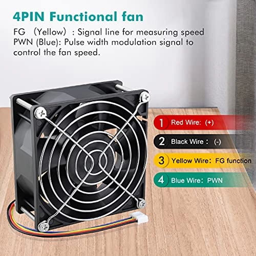 Brushless Exhaust Fan - 2 PCS 92mm
