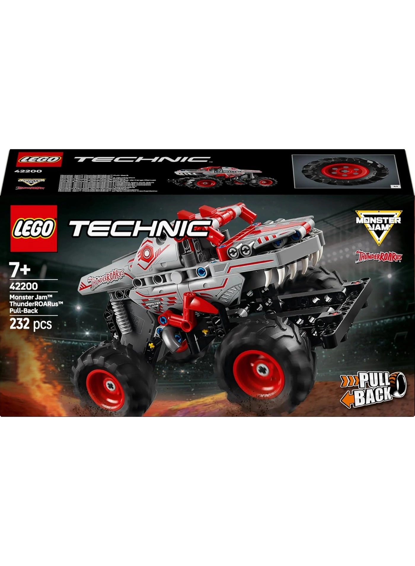 ThunderROARus - Pull-back truck 7+