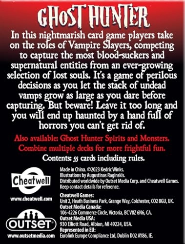 Ghost Hunter - Card Game Vampires