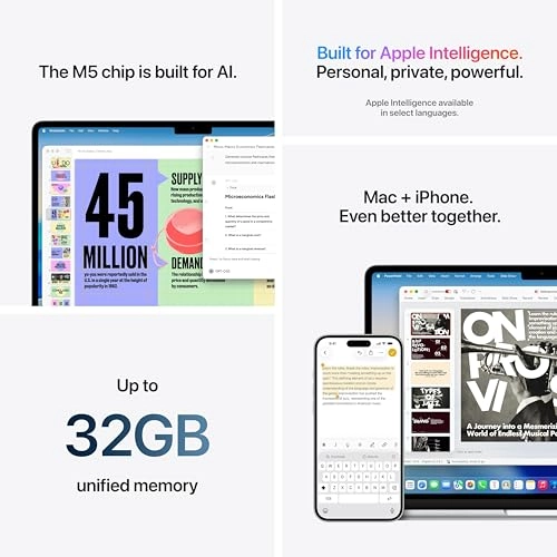 MacBook Air 2026 - 13.6'' M5 16GB Unified 512GB SSD