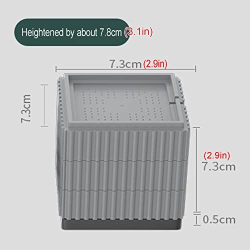 Universal Anti Vibration Feet Pads - 4pcs 6cm White