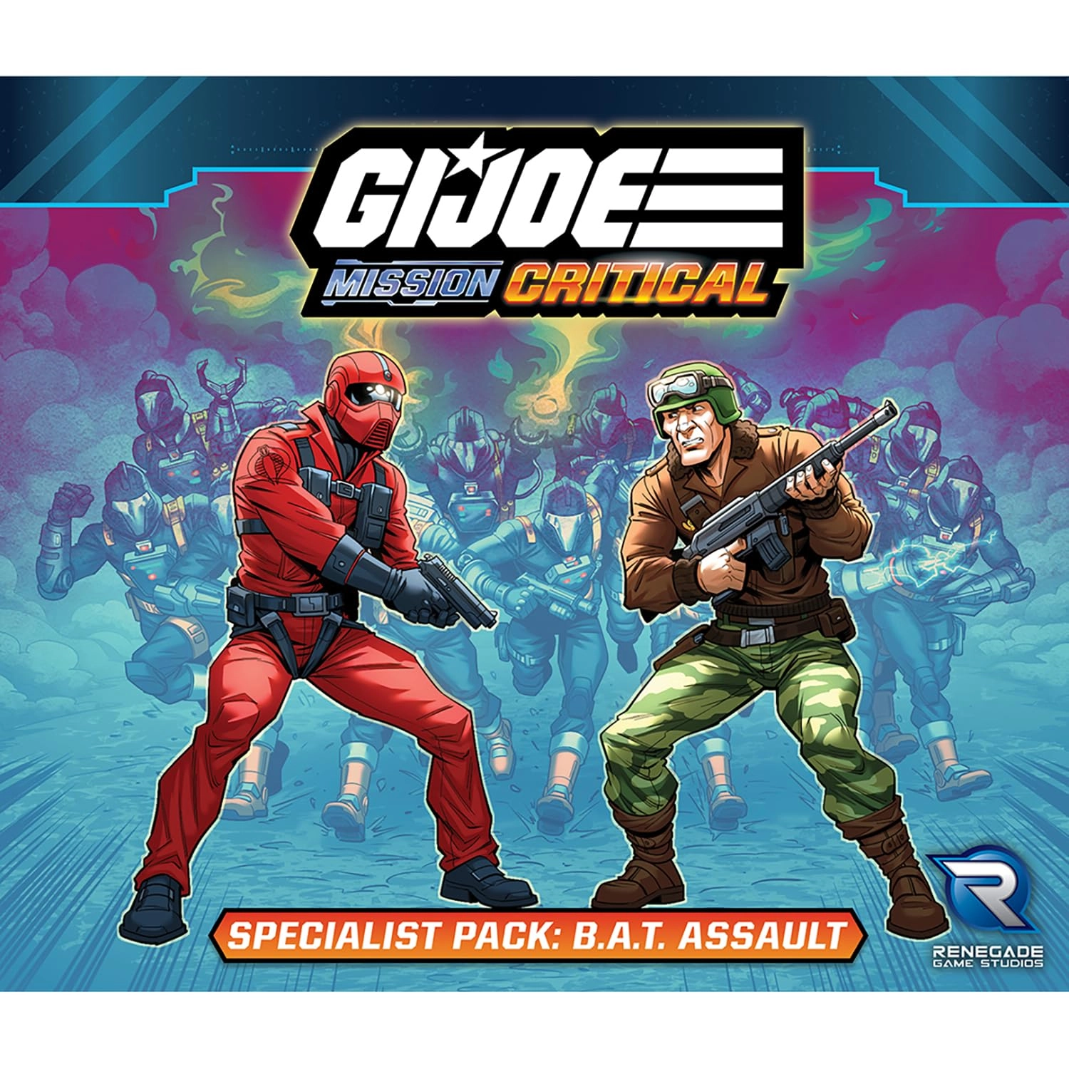 Renegade Game Studios G.I. Joe: Mission Critical Specialist Pack B.A.T. Assault Expansion - Miniatures
