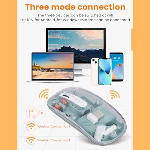 Cordless Mouse - 2.4G BT1 BT2