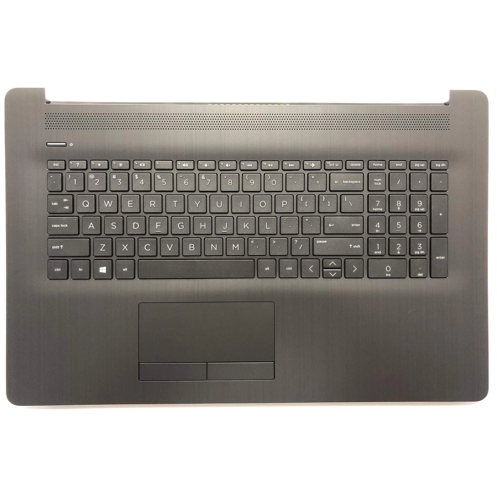 wzqrps Upper Case Palmrest - Non-Backlit Keyboard L22750-001 Gray