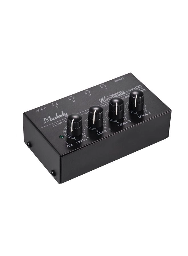 HA400 - 4-Channel Stereo Headphone Amplifier