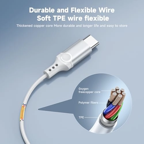 USB C Headphones Wired Earbud
