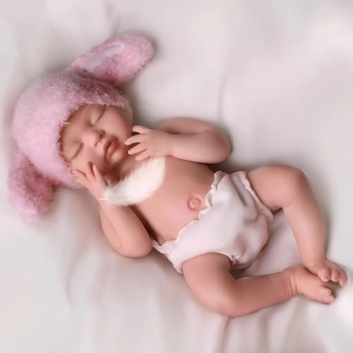 Reborn Baby Doll - 12 Inch Silicone Weighted Ages 3+