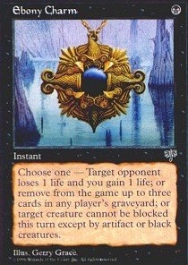 Wizards of the Coast Ebony Charm - Mirage