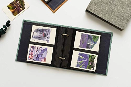 Mini Photo Album - 15.01 x 14.5 x 3 cm Compatible with Fujifilm instax mini LiPlay 11 9 8 7S 90 70 50 25S / SP-2 / LINK / Polaroid 300/ Polaroid Z2300 / Pringo 231 / LG PD 233/ LG PD 239 cameras, and also HP Sprocket printer, Polaroid ZIP Mobile printer, Kodak Mini Mobile Wi-Fi & NFC Photo Printer