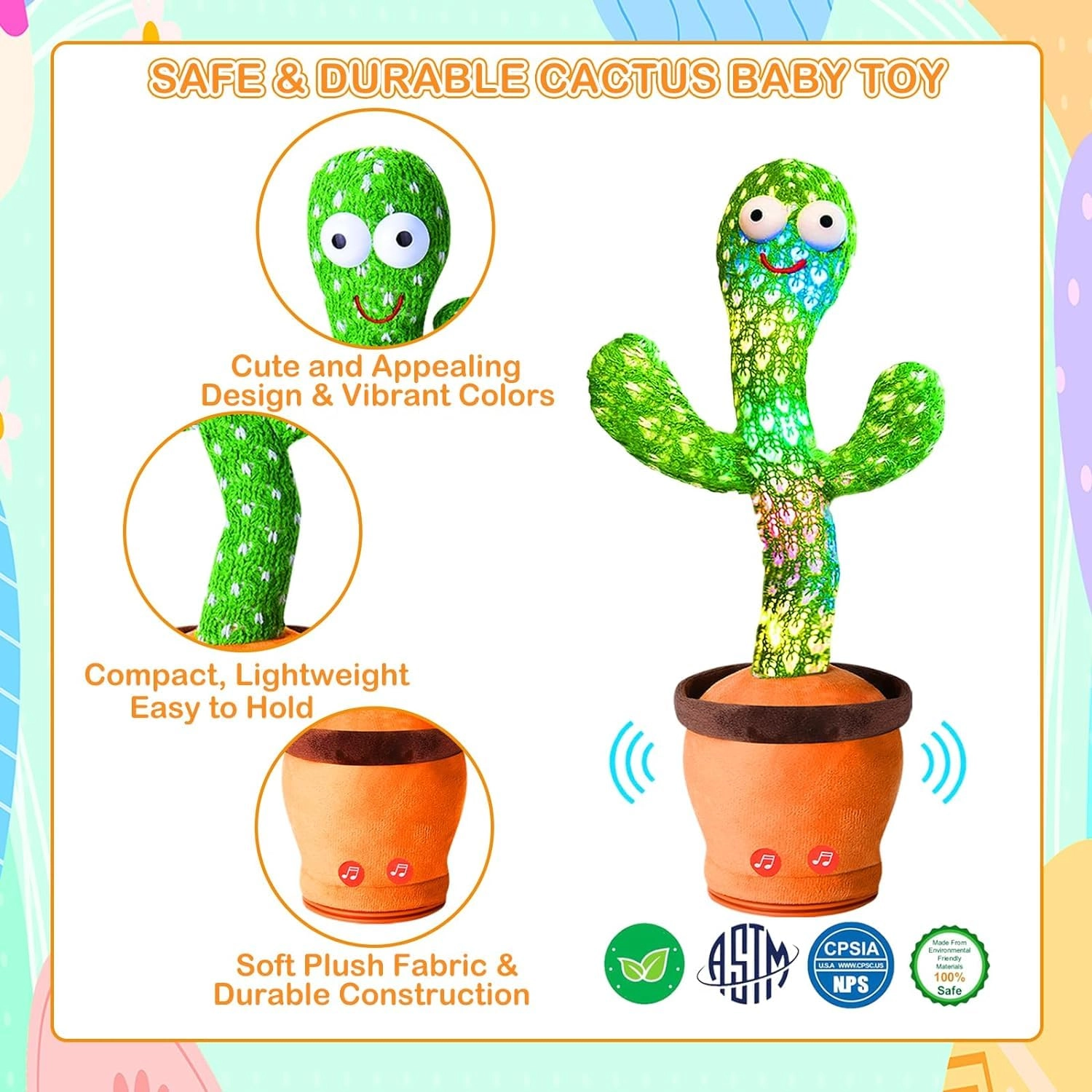 Dancing Cactus - 3 months+
