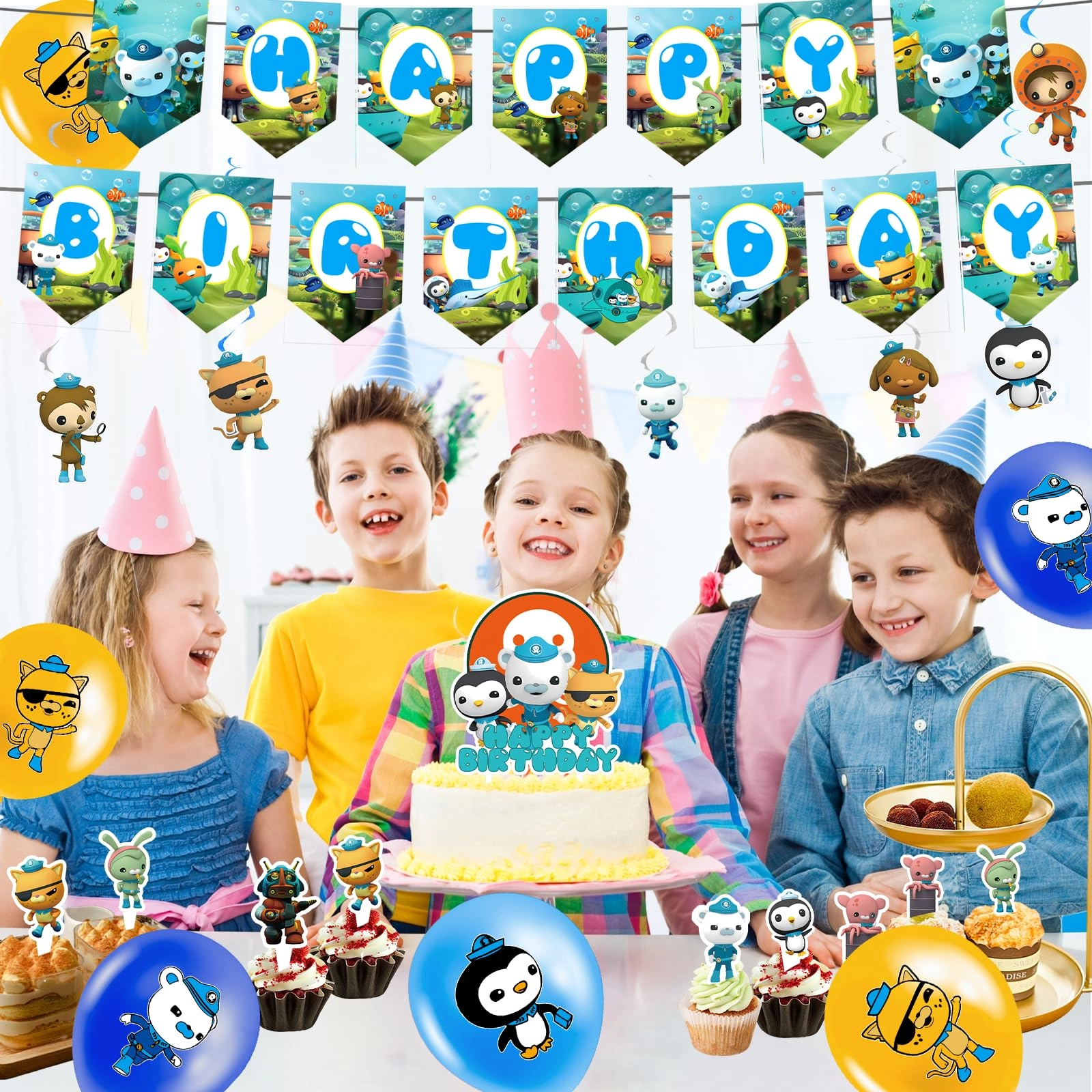 Birthday Party Decoration Set - 46.0 Count Birthday