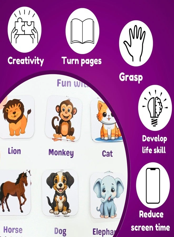 Natkhat Montessori Flip Book - 1+ Years