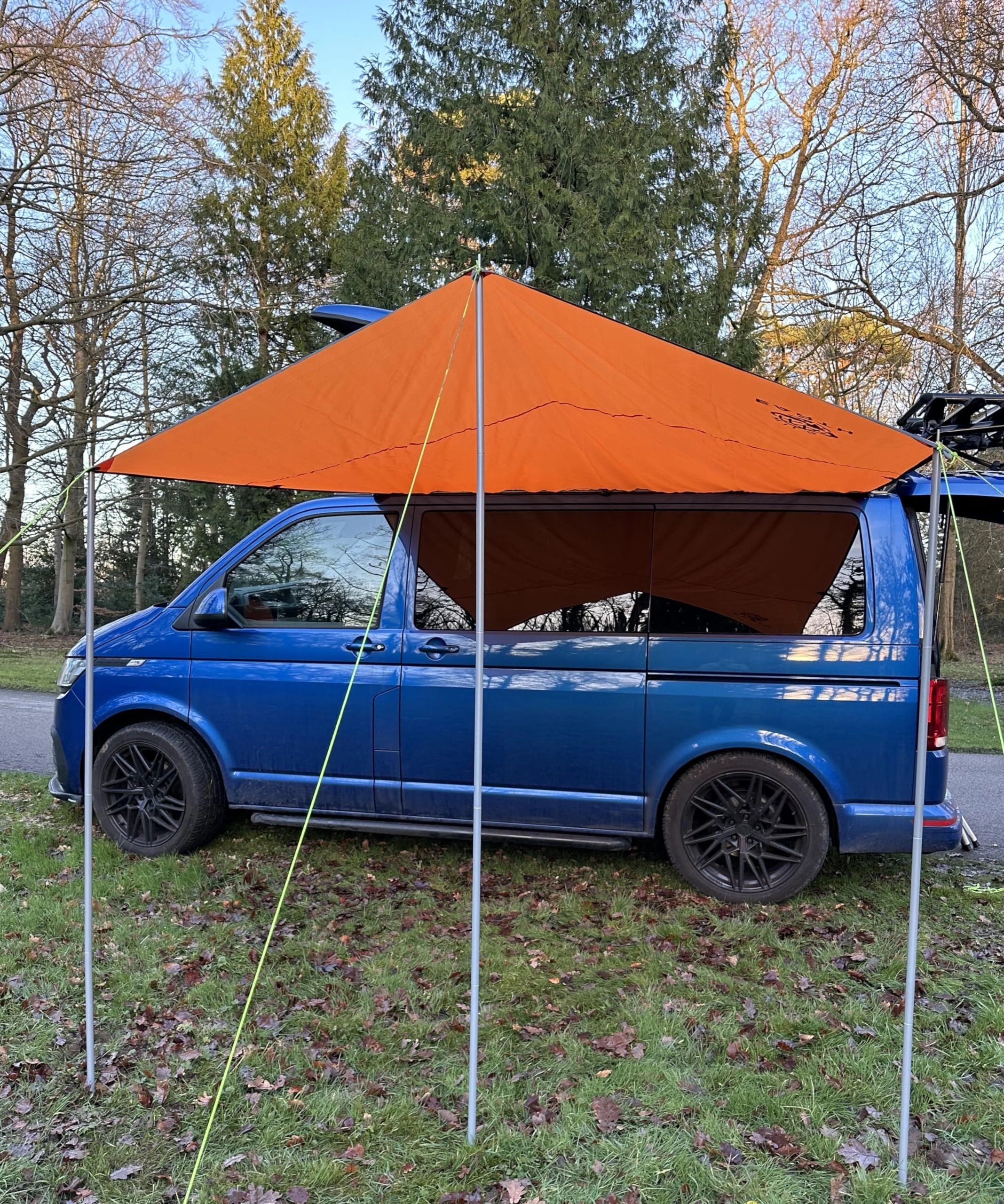 wild earth SQUARE Sun Canopy Awning - 5.76 square metres