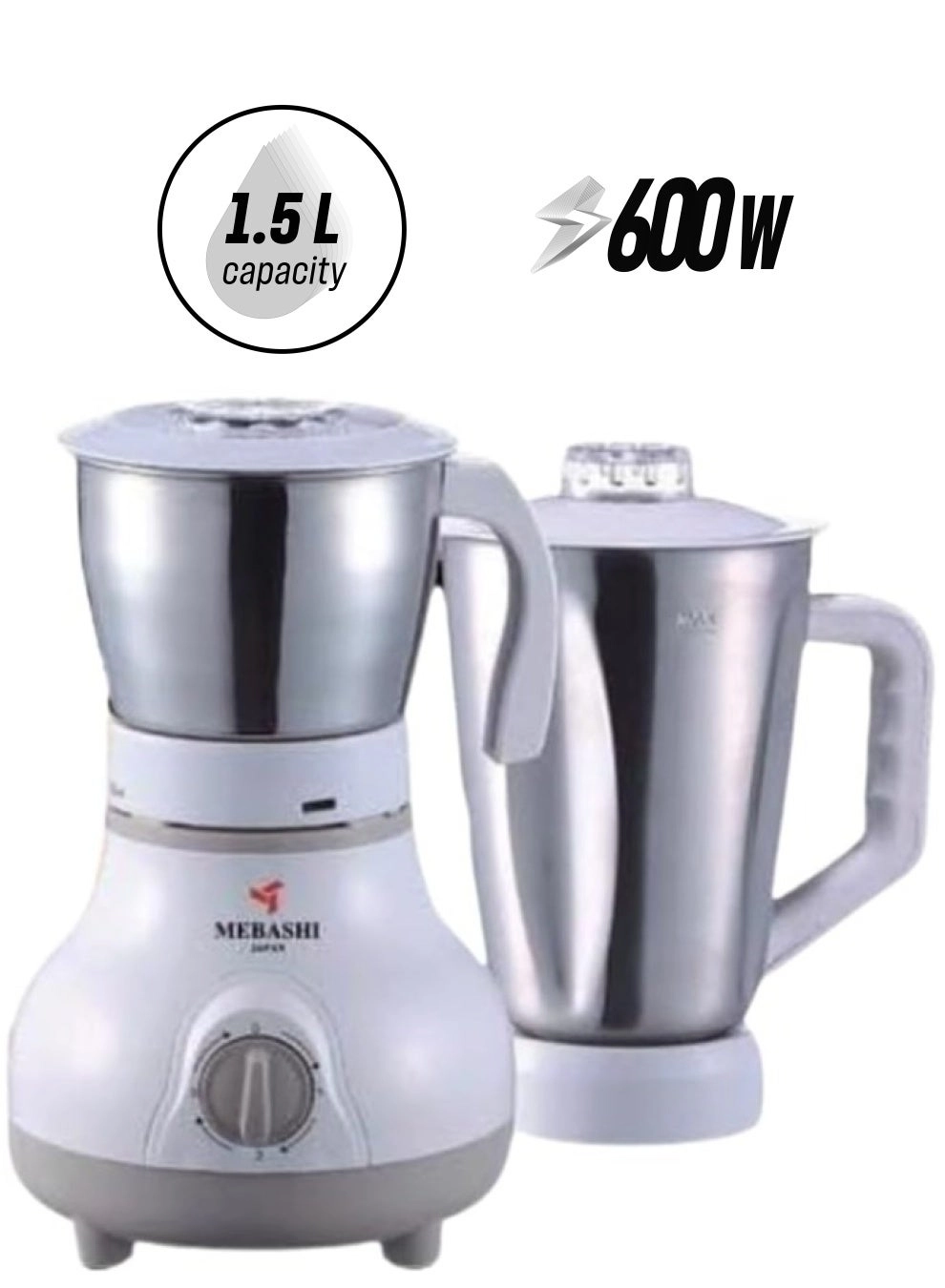 Mebashi ME-CG2284 - 1.5L 600W 3-Speed