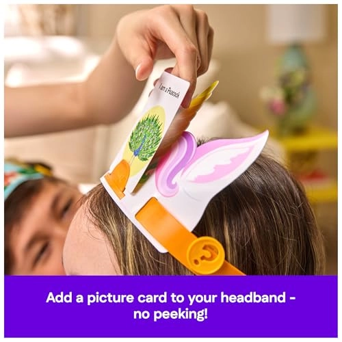 Hedbanz Core - 3rd Edition 6 Headbands 69 Picture Cards