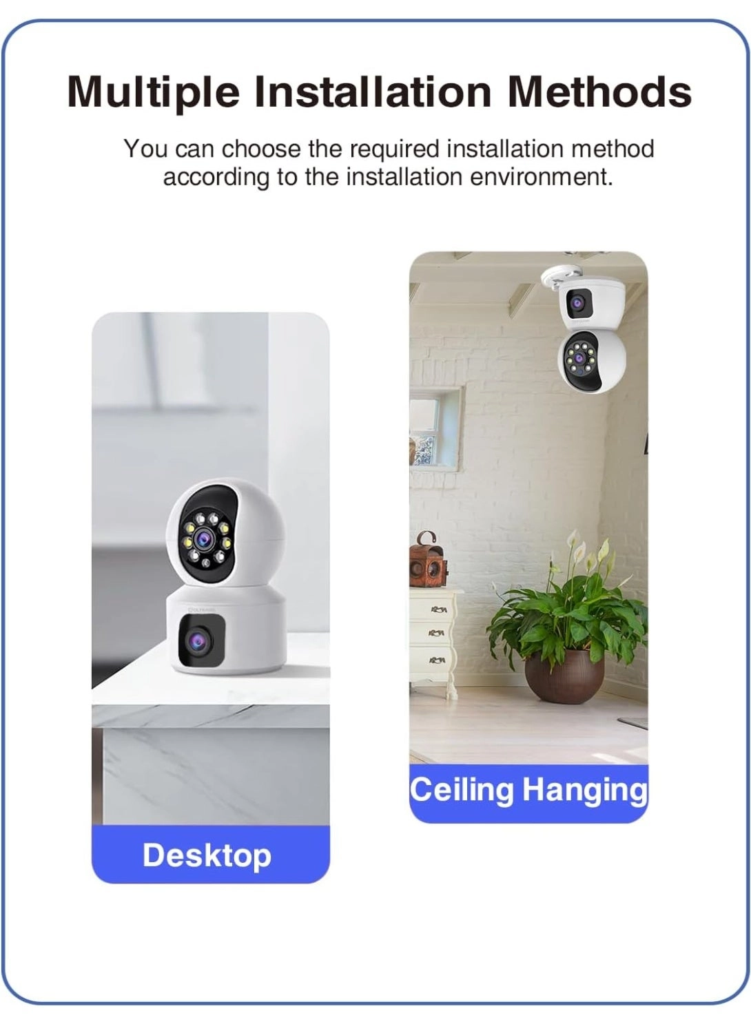 360° Pan Tilt Camera