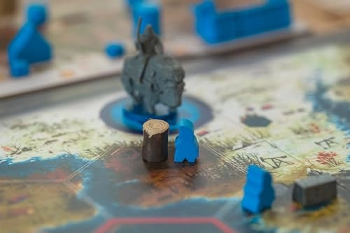 Scythe Realistic Resources Tokens - Wood Multicolor