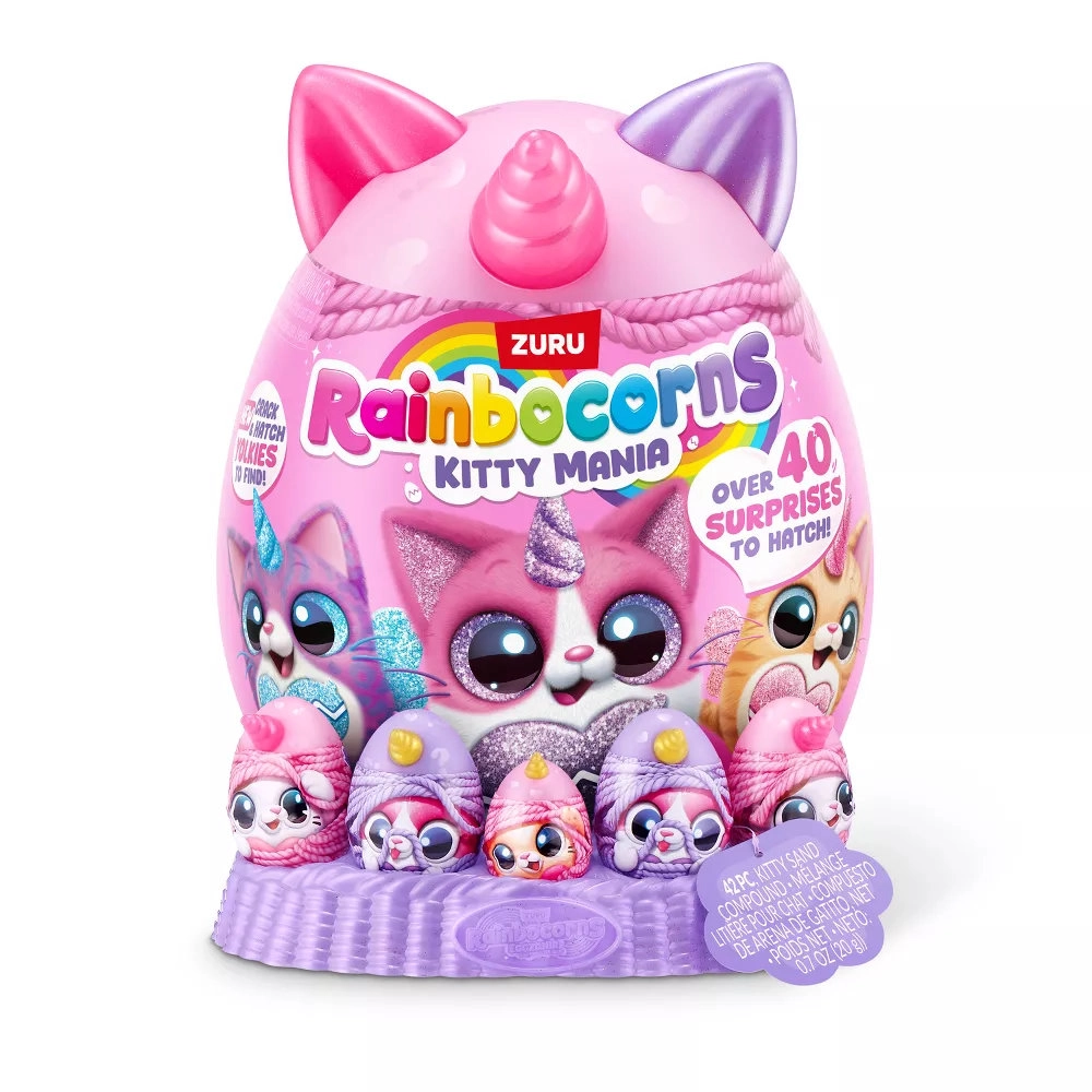 Rainbocorns Eggzania Plush