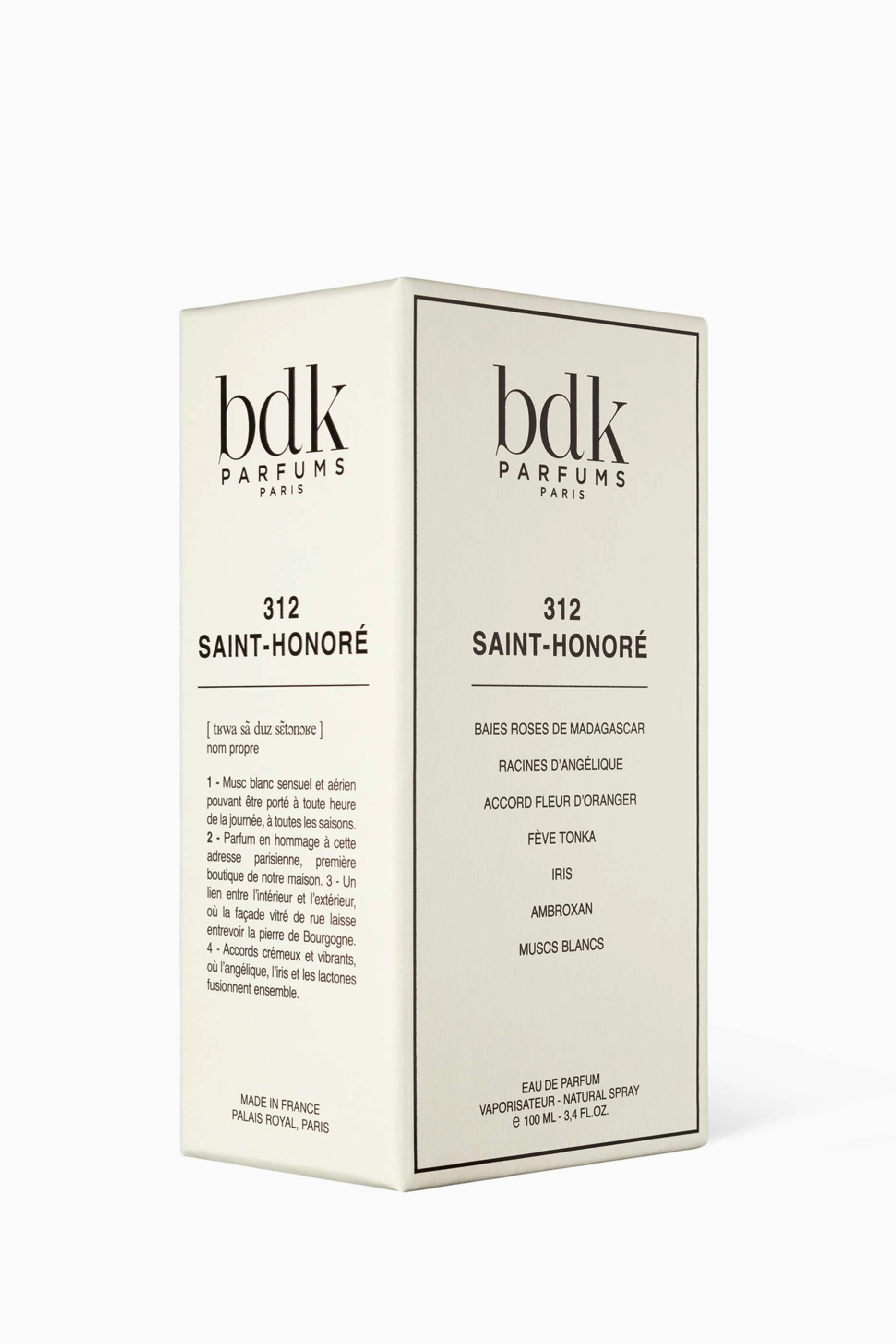 312 Saint-Honoré Eau de Parfum 100 ml