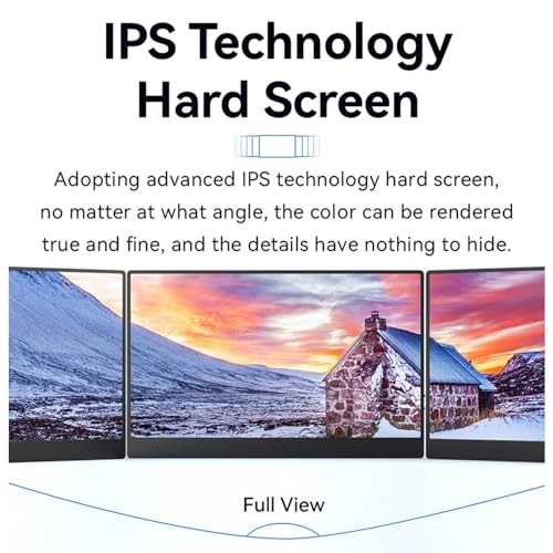 Portable Monitor - 15 Inches Fhd