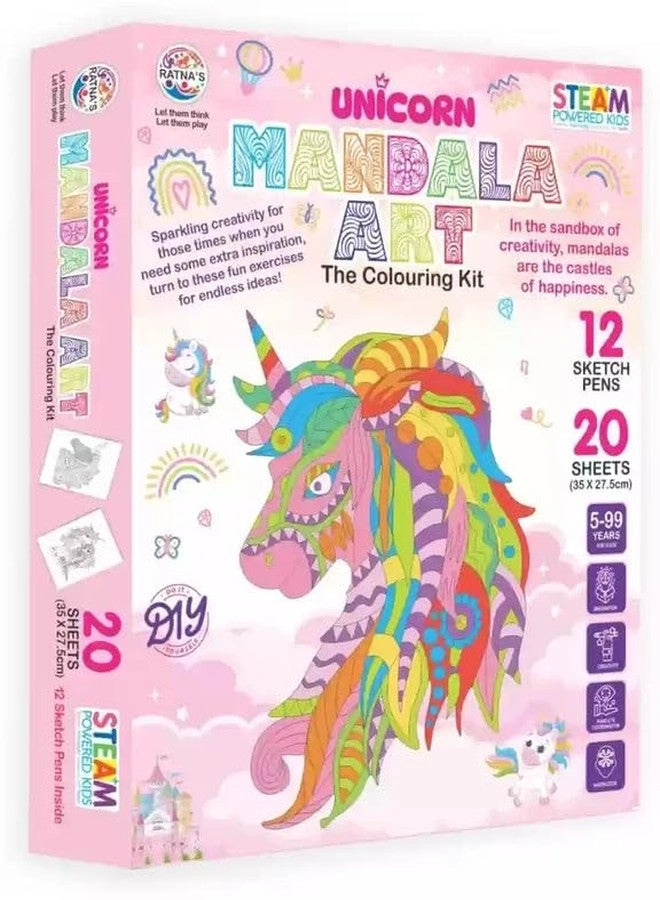 Unicorn Mandala Art Kit