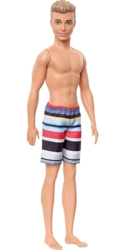 Ken Beach Doll - Plastic Ages 3+