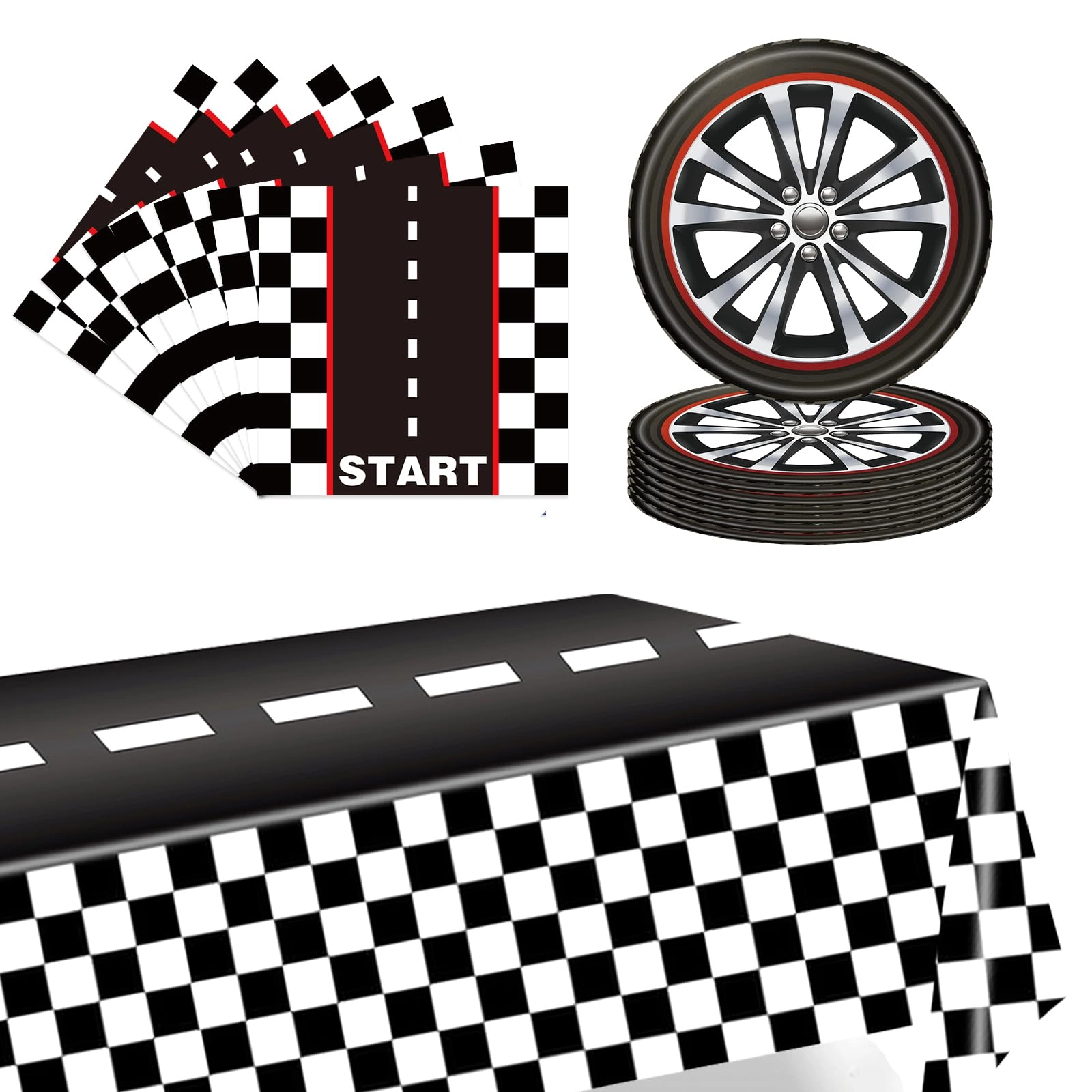 Tableware Set - 37Pcs Birthday
