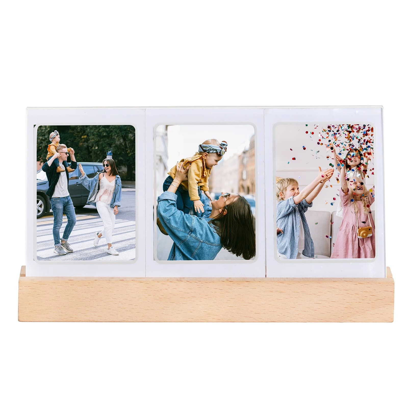 wogozan Mini Picture Frame - 3-inch 3 Photos