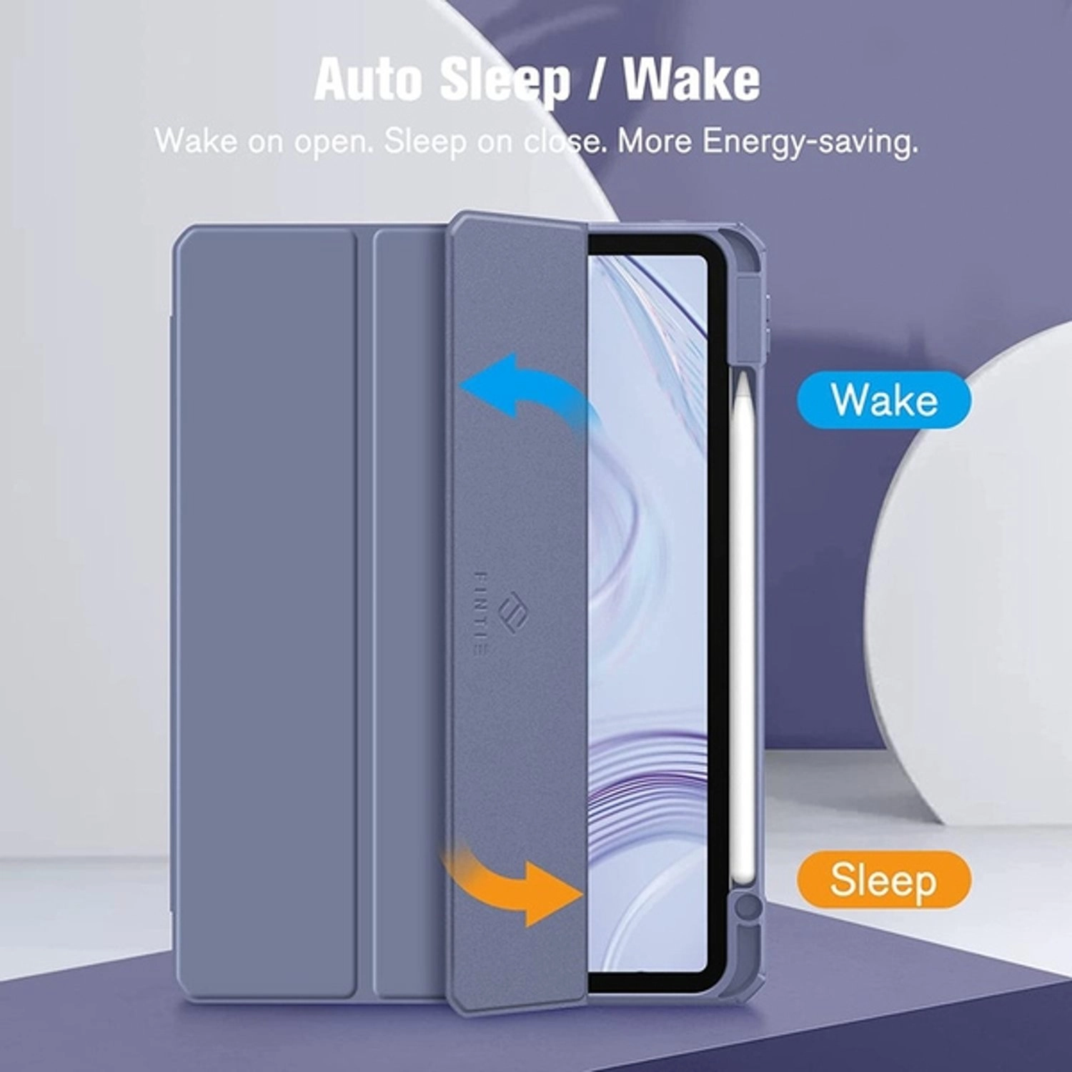 Magnetic Case with Screen Protector for iPad Pro