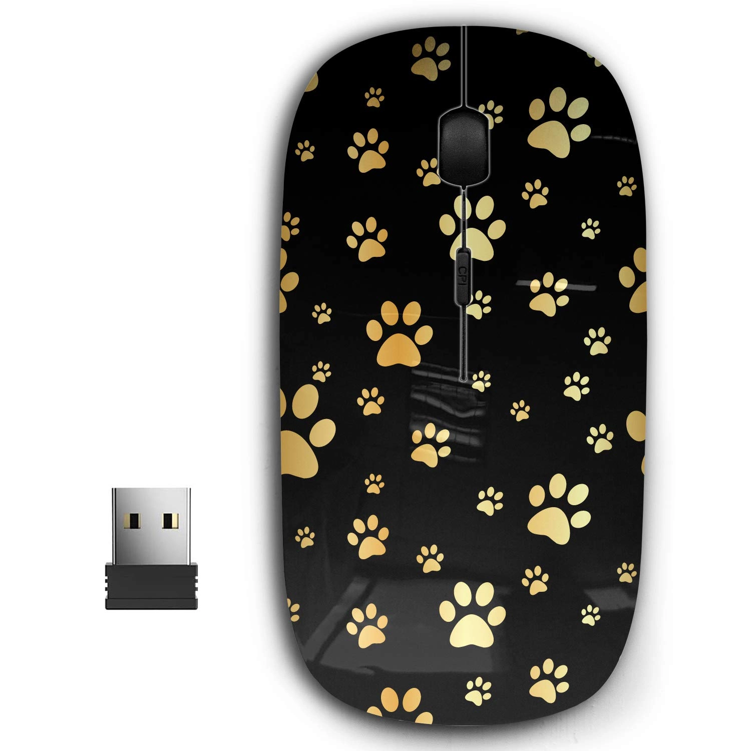 Ergonomic Portable Mouse - USB Wireless