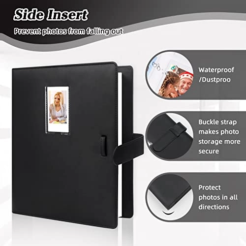 2x3" 640 Pockets Leather Photo Album