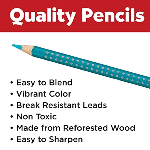 Grip Colored Ecopencils - 12 Count