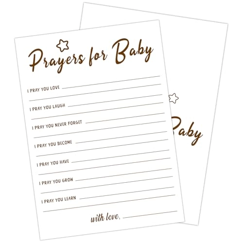 Baby Shower Games - English Adult 30pcs