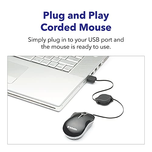Mini Travel Optical Mouse - USB