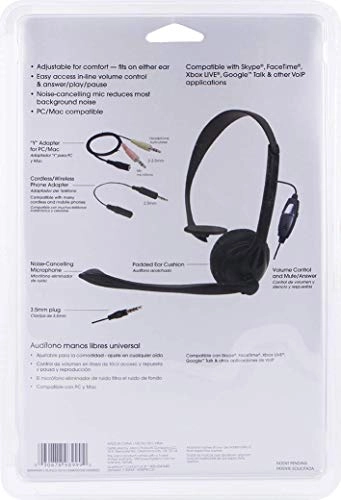 Universal Over the Ear Headphones Wired Headset