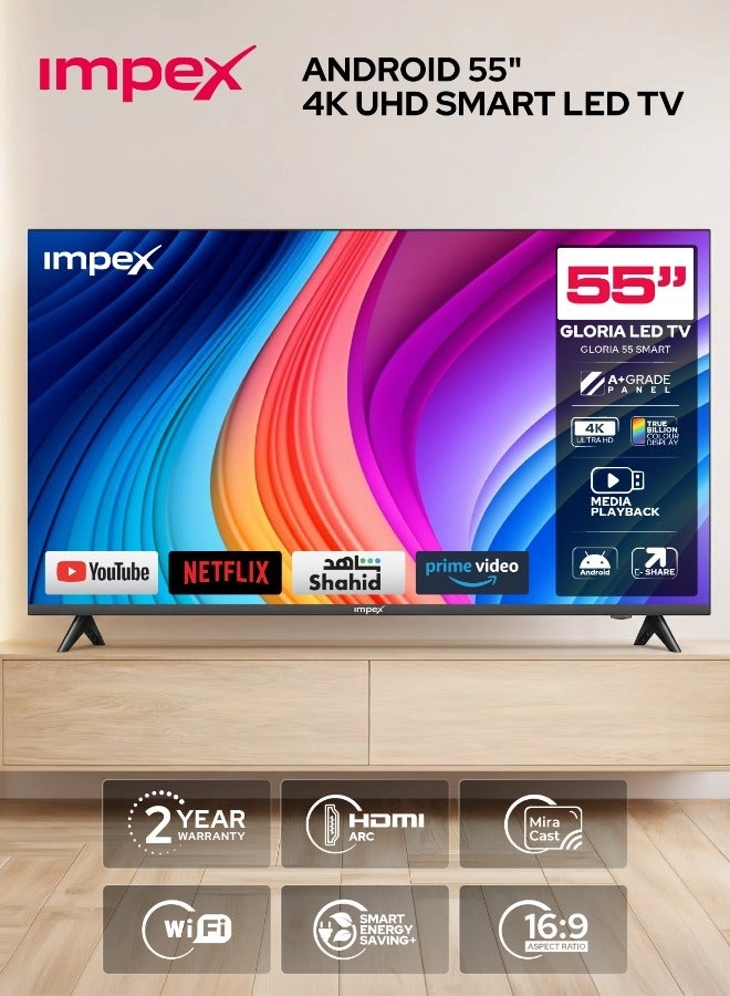 Gloria 55 UHD Smart