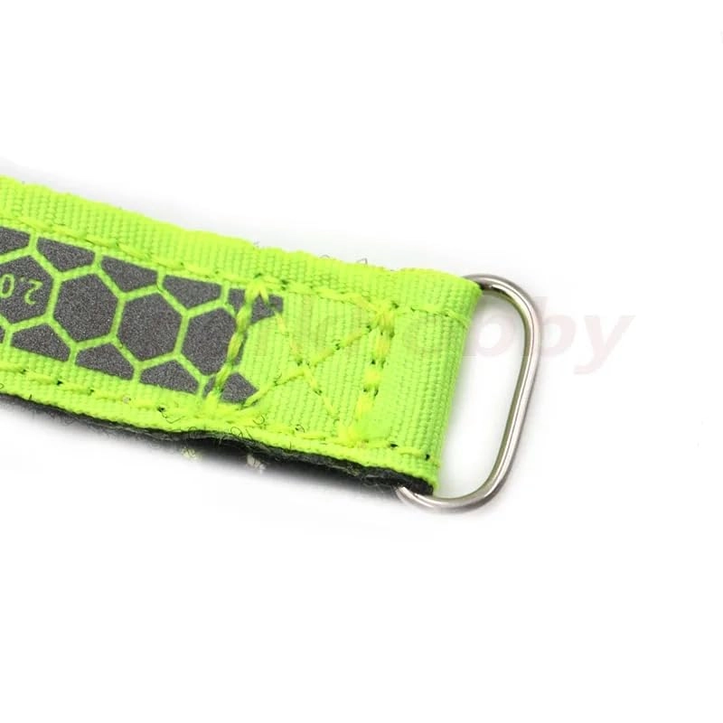 Battery Tie - 2PCS 10x130mm Leather Metal Buckle