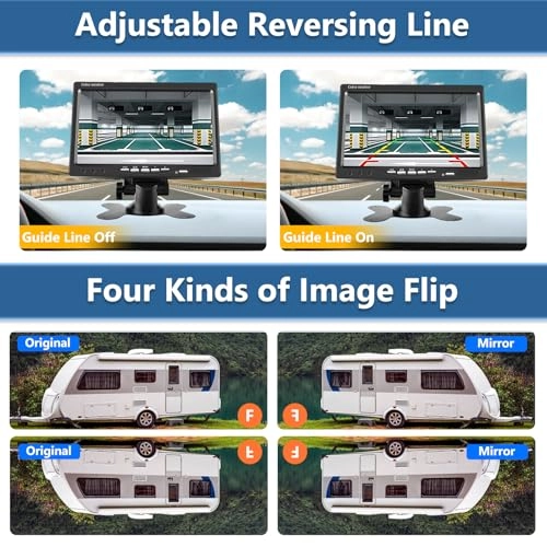 Rear View Camera - Night vision Wired 1080P