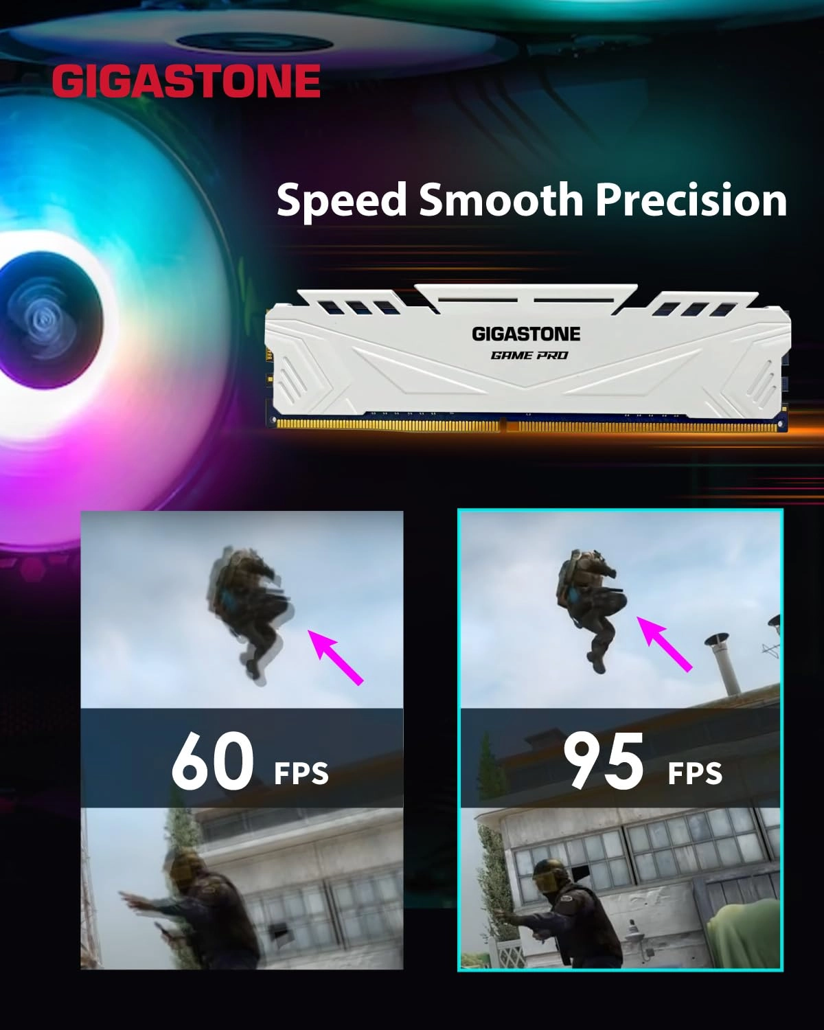 Game PRO - 32GB Kit (2x16GB) 3200MHz UDIMM DDR4