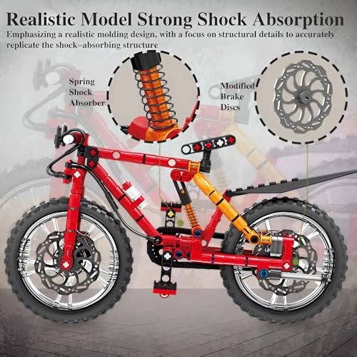 Mountain Bike Building Blocks - 212 pcs