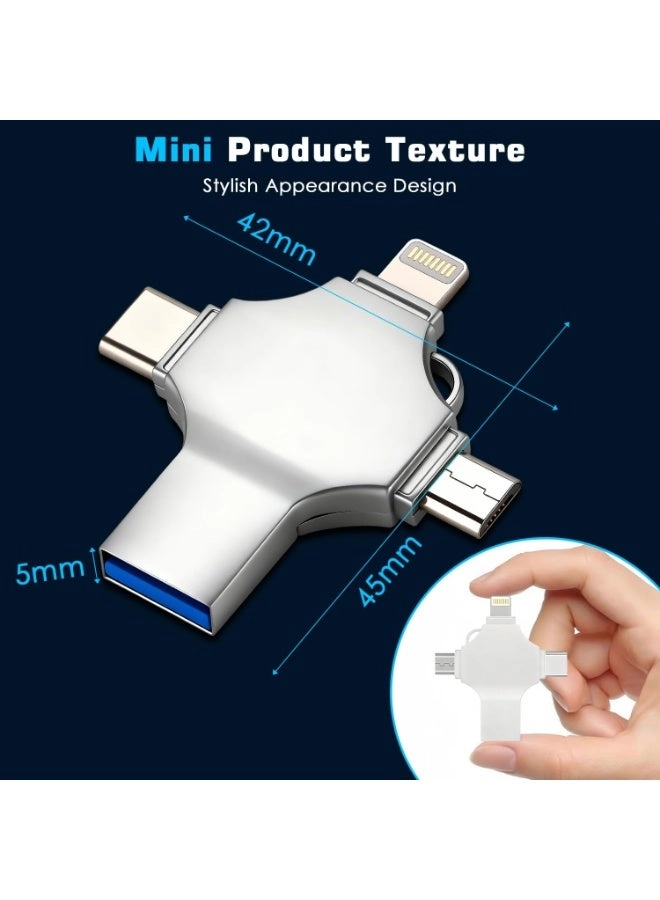 USB Flash Drive - USB 3.0 4-in-1