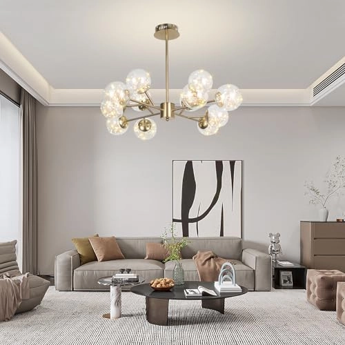 Sputnik Chandelier - 12-Light 72W